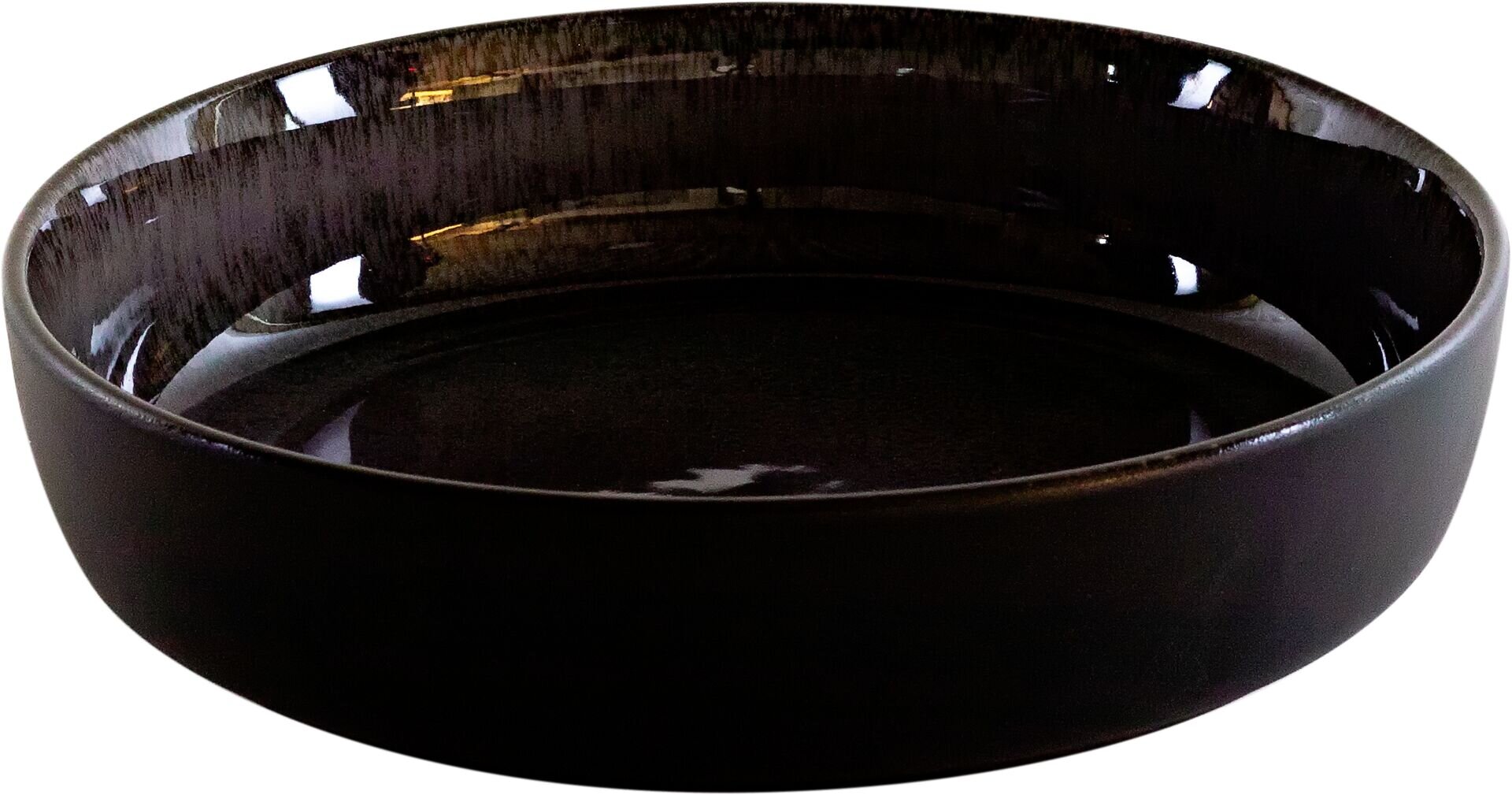 Porzellanserie "Spices" Black Pepper Schale Ø19cm