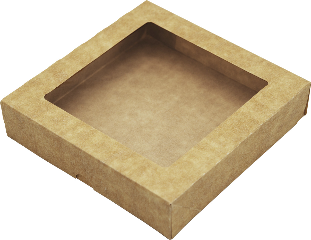 Quiche- / Focaccia Box Größe S 185 x 185 x 40 mm / VE 150 Stück