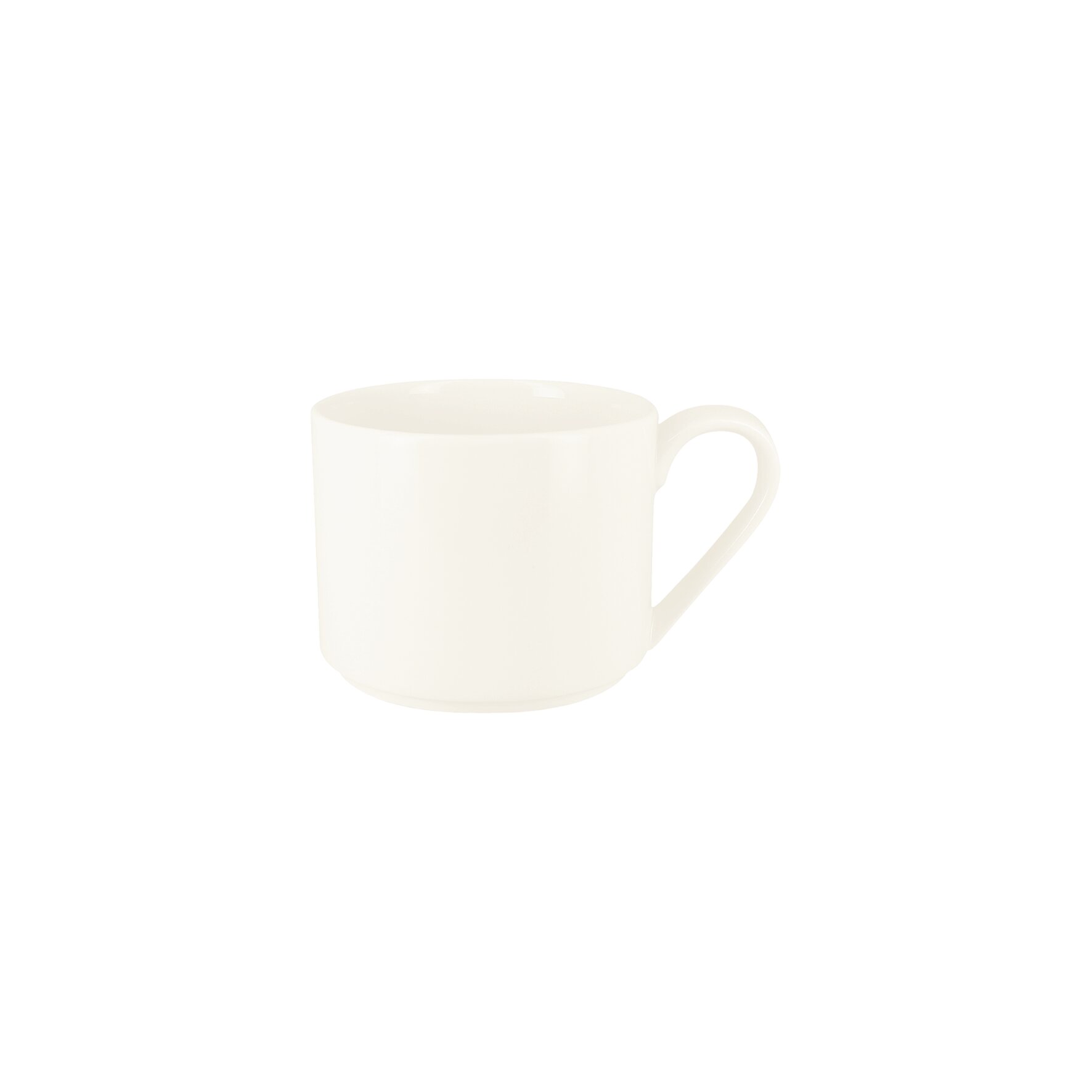 Core, Frühstückstasse stapelbar ø 100 mm / 0,45 l Ivoris weiß