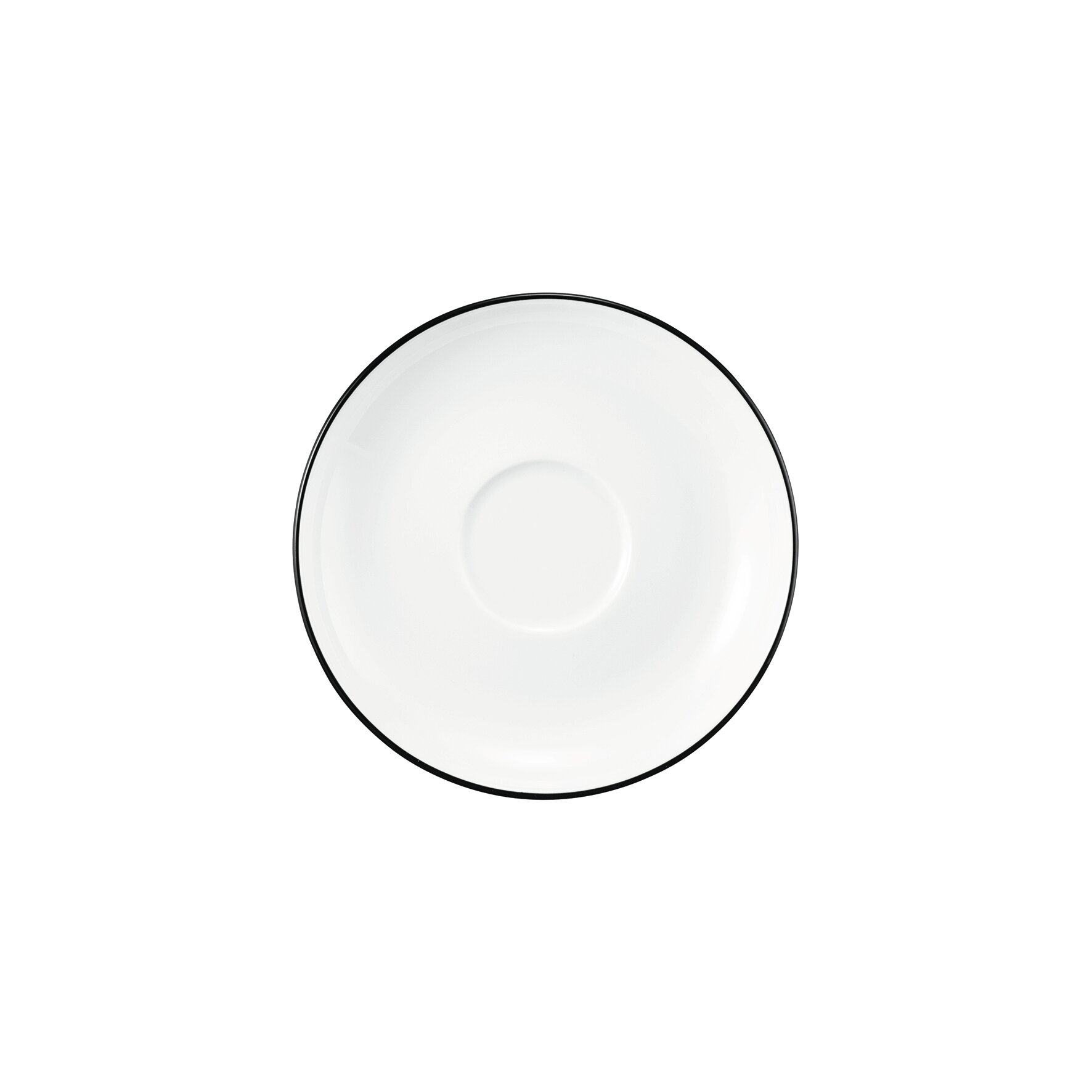 Modern Life, Cappuccino-Untertasse ø 147 mm Black Line
