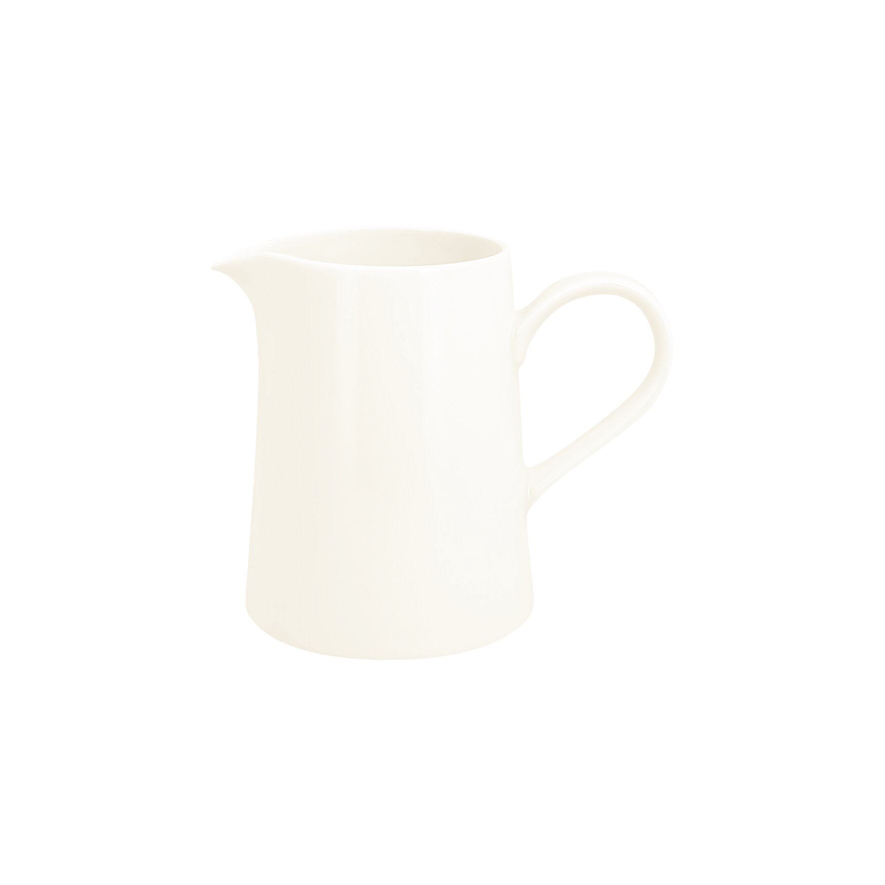 Core, Sahnekännchen ø 90 mm / 0,40 l Ivoris weiß