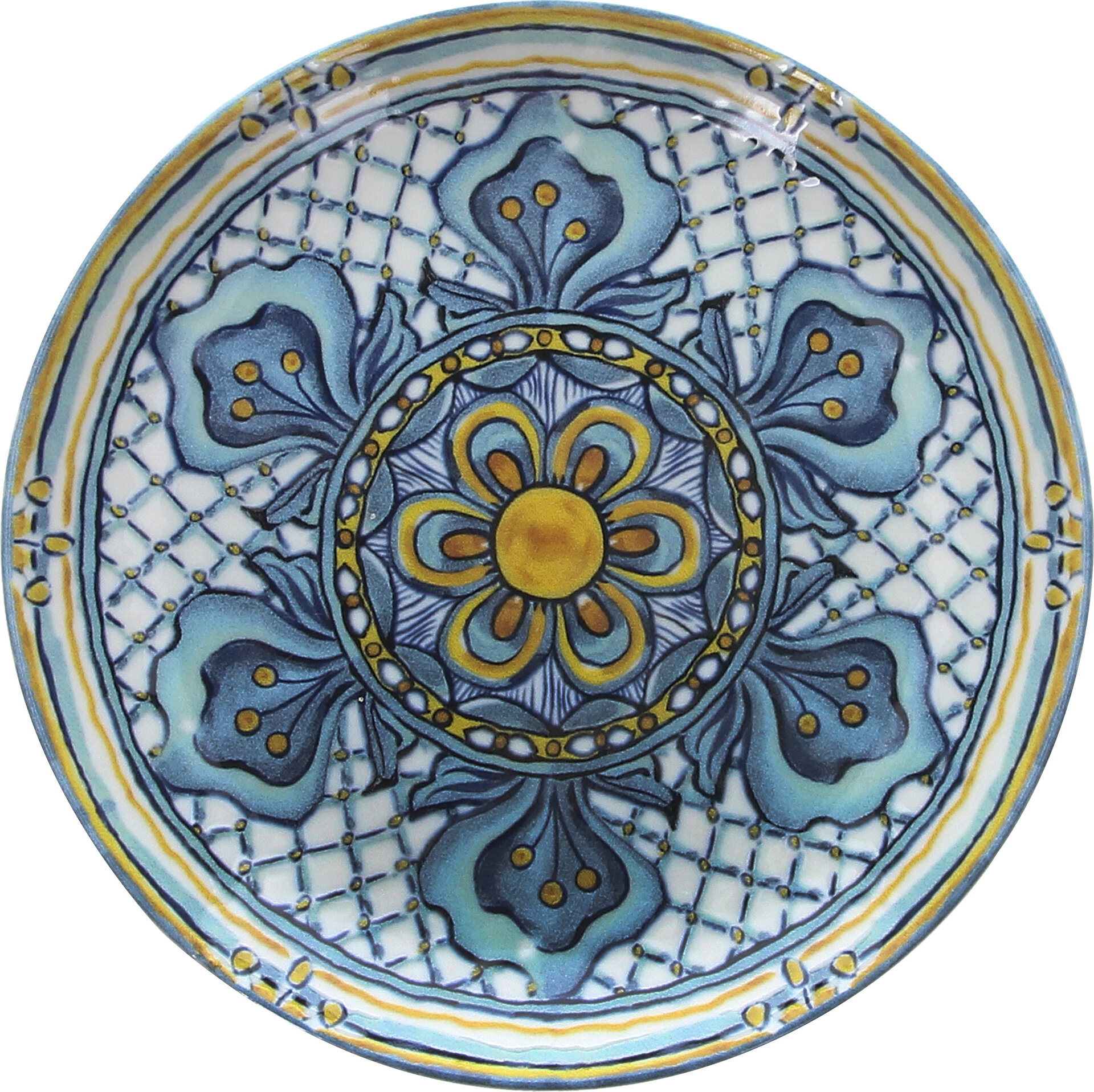 Porzellanserie "Positano" Teller, flach