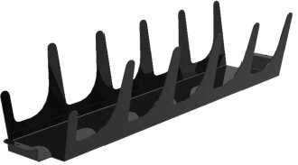 Produkthalter für 2 Etagen / mit Tür hinten