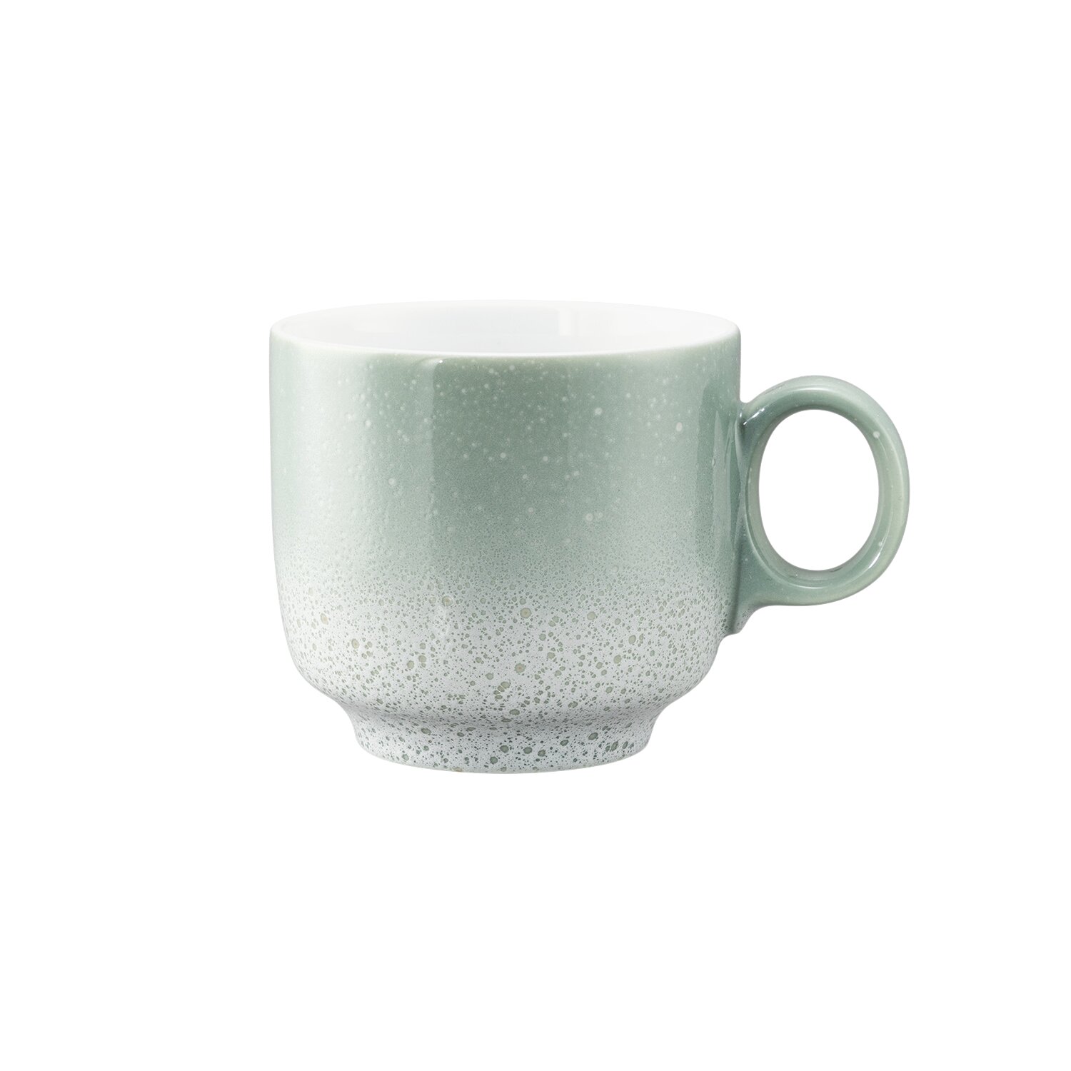 Sento Home, Cappuccinotasse mit Henkel ø 88 mm / 0,33 l Aura mint