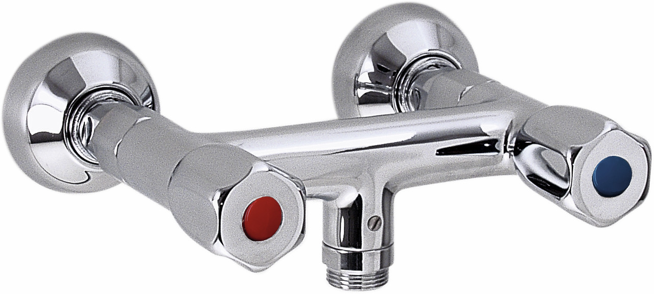 Wandbatterie mit Schlauchanschluss für Schlauchaufroller