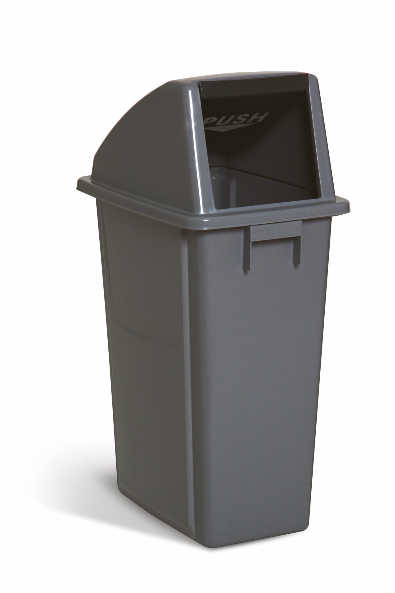 Wertstoffsammler 80 l rechteckig grau  ohne Deckel 320 x 460 x 762 mm