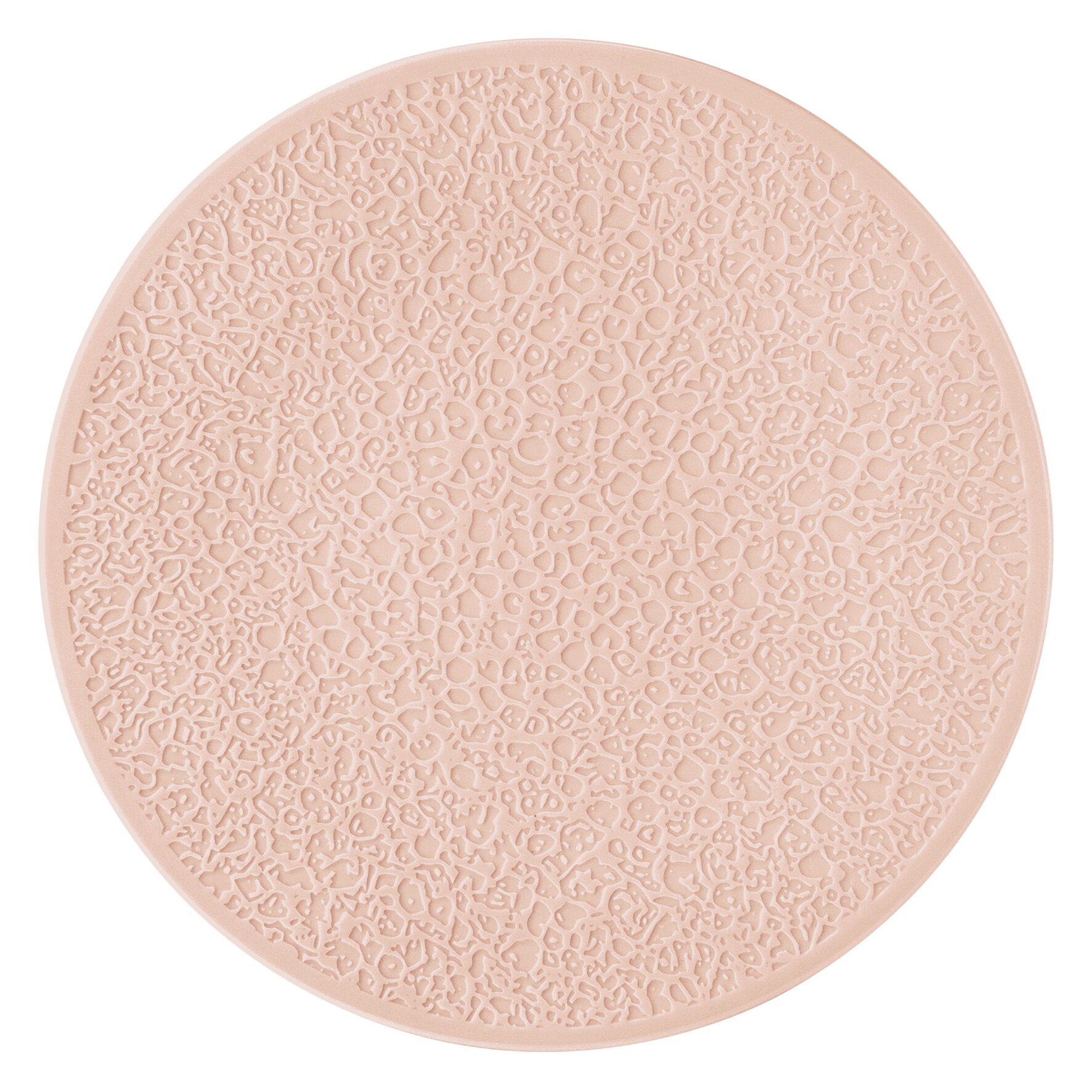 Nori, Teller flach mit Relief ø 332 mm rosé