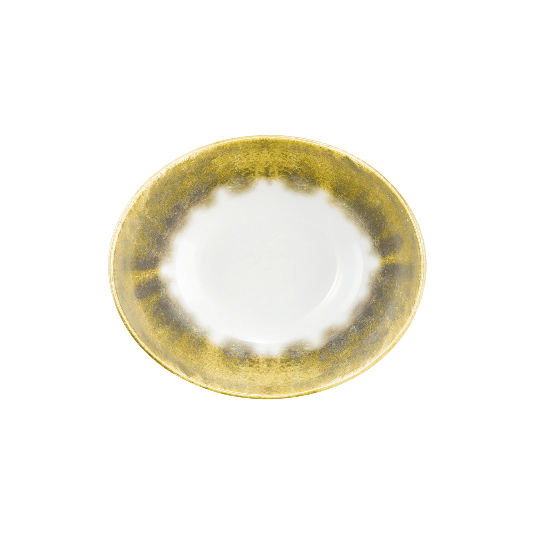 Modern Life, Bowl oval 189 x 158 mm / 0,70 l Batik Kurkuma