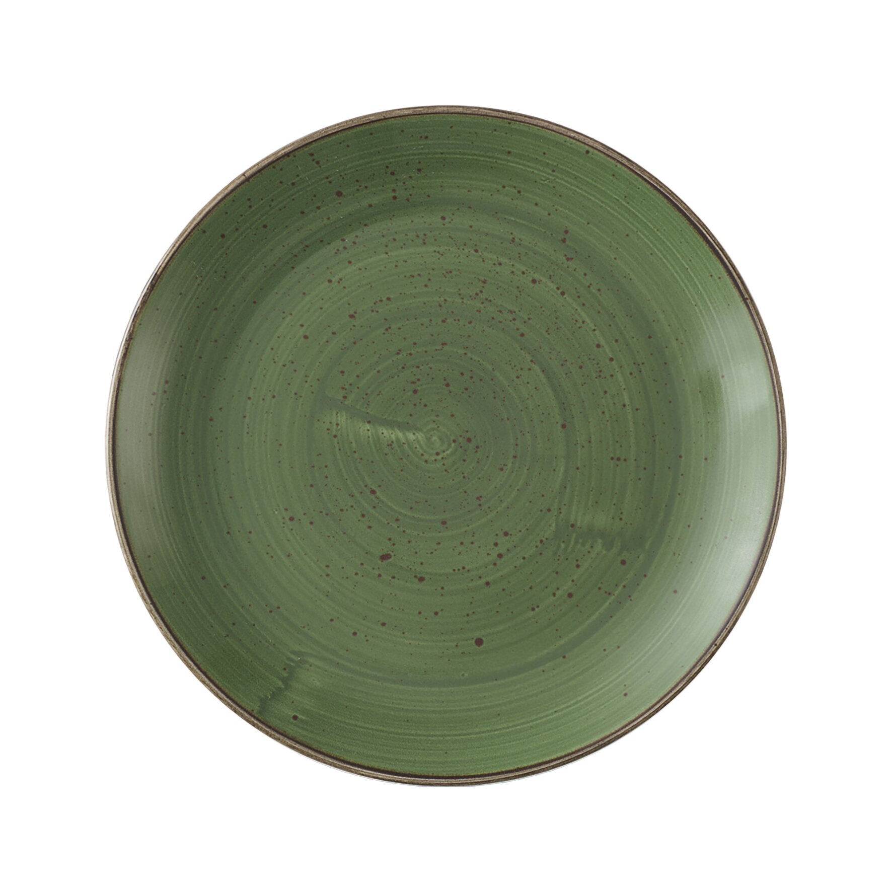 Stonecast, Coupteller flach 288 mm Sorrel Green 