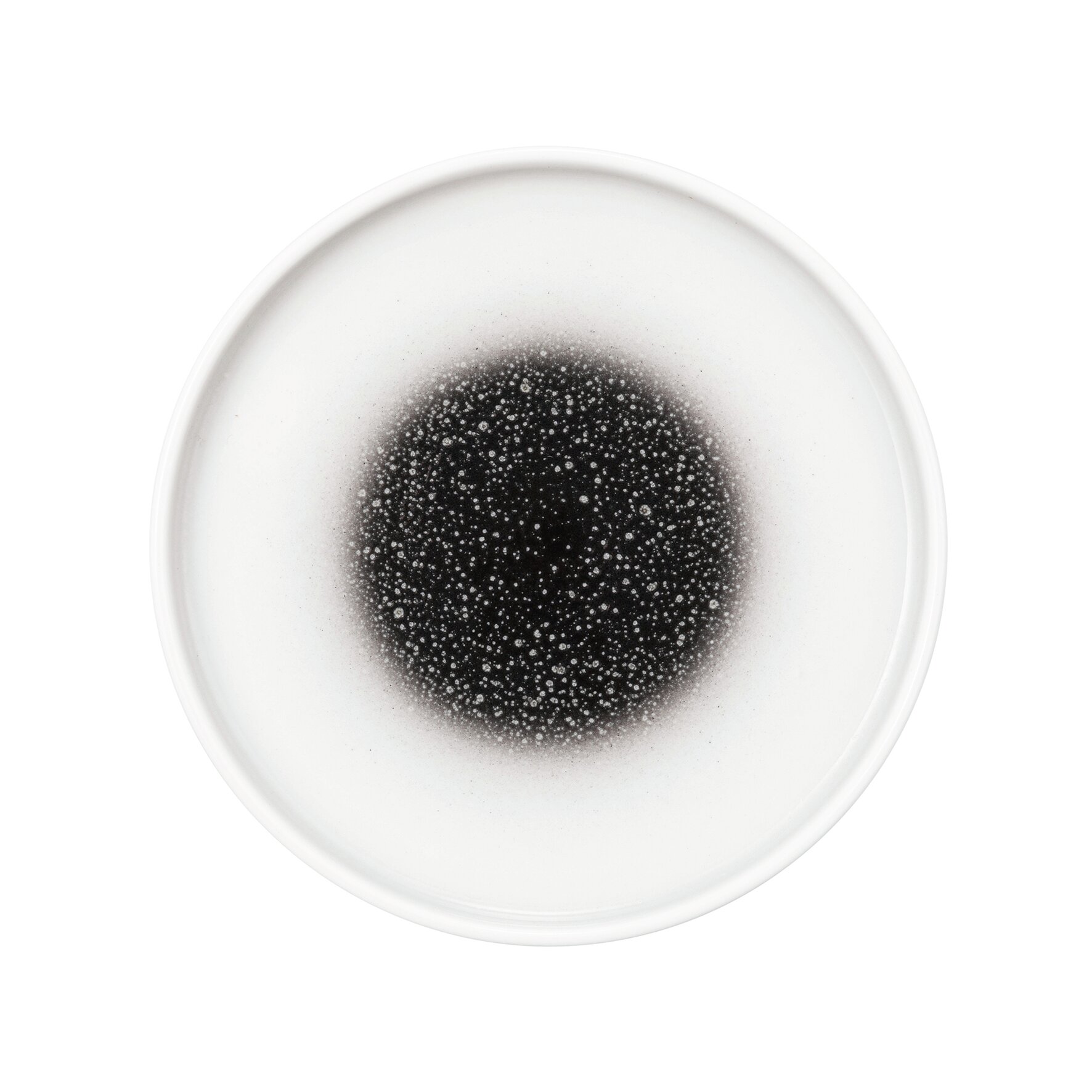 Good Mood, Teller flach ø 161 mm intense spotted black